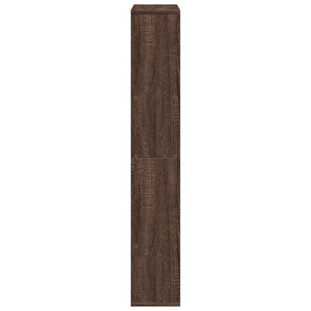 Bibliothèque chêne marron 72x20x120 cm bois d'ingénierie - XIOS