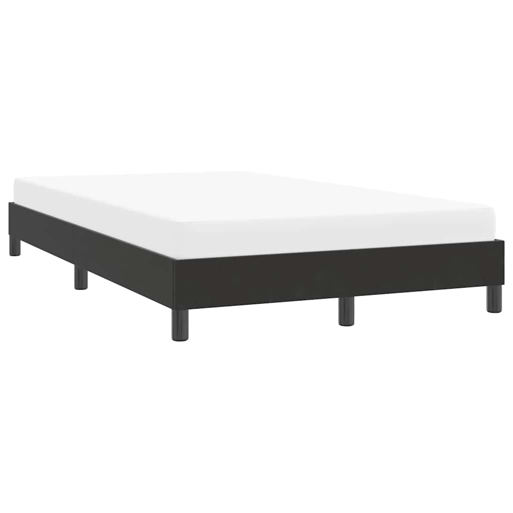 Cadre de lit sans matelas noir 120x220 cm velours - XIOS