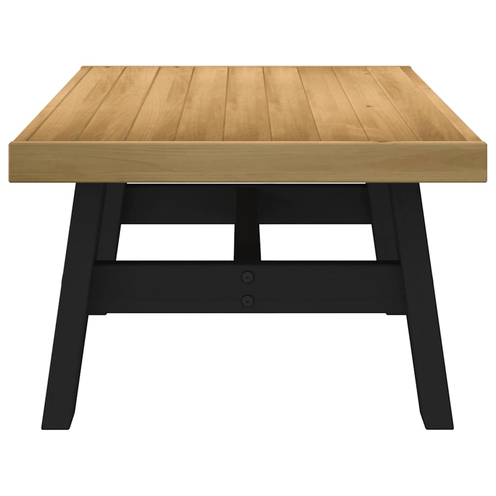 Table basse NOAIN pieds en forme de A 120x60x40 cm massif pin - XIOS