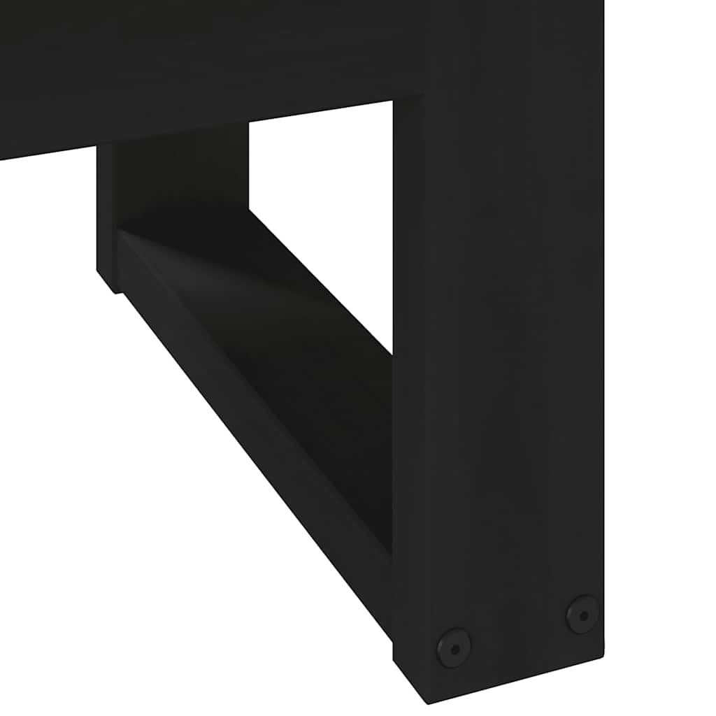 Table basse NOAIN pieds en forme de U 120x60x40 cm massif pin - XIOS