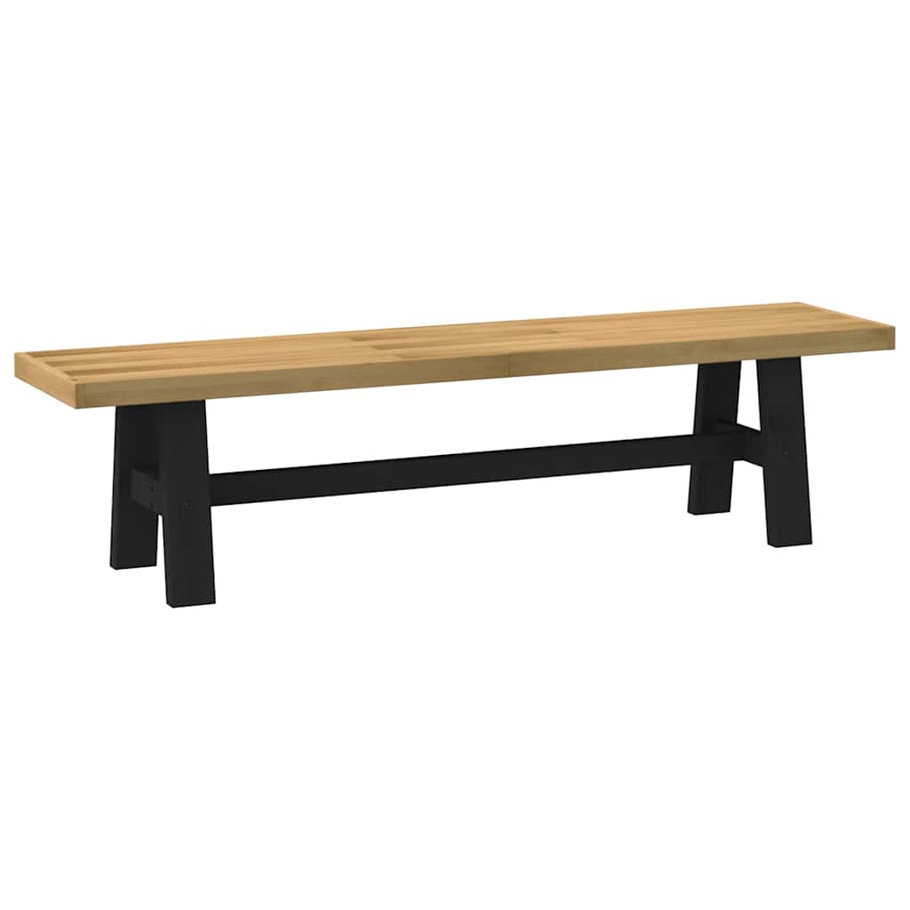 Banc à manger NOAIN pieds en forme de A 180x40x45 cm massif pin - XIOS