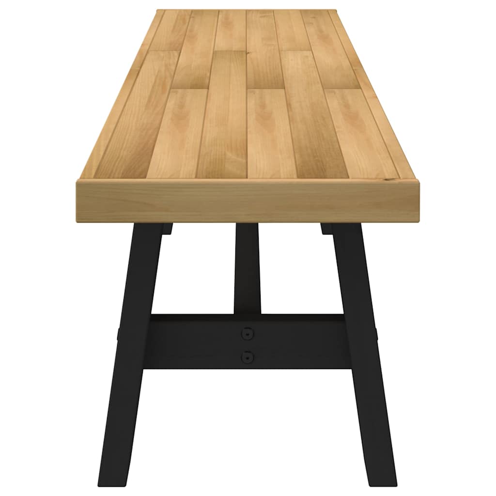 Banc à manger NOAIN pieds en forme de A 180x40x45 cm massif pin - XIOS