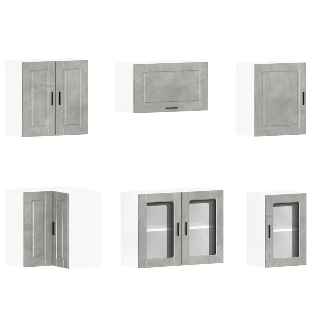 Ensemble d'armoires de cuisine 11 pcs Porto bois d'ingénierie Meubles de cuisine vidaXL