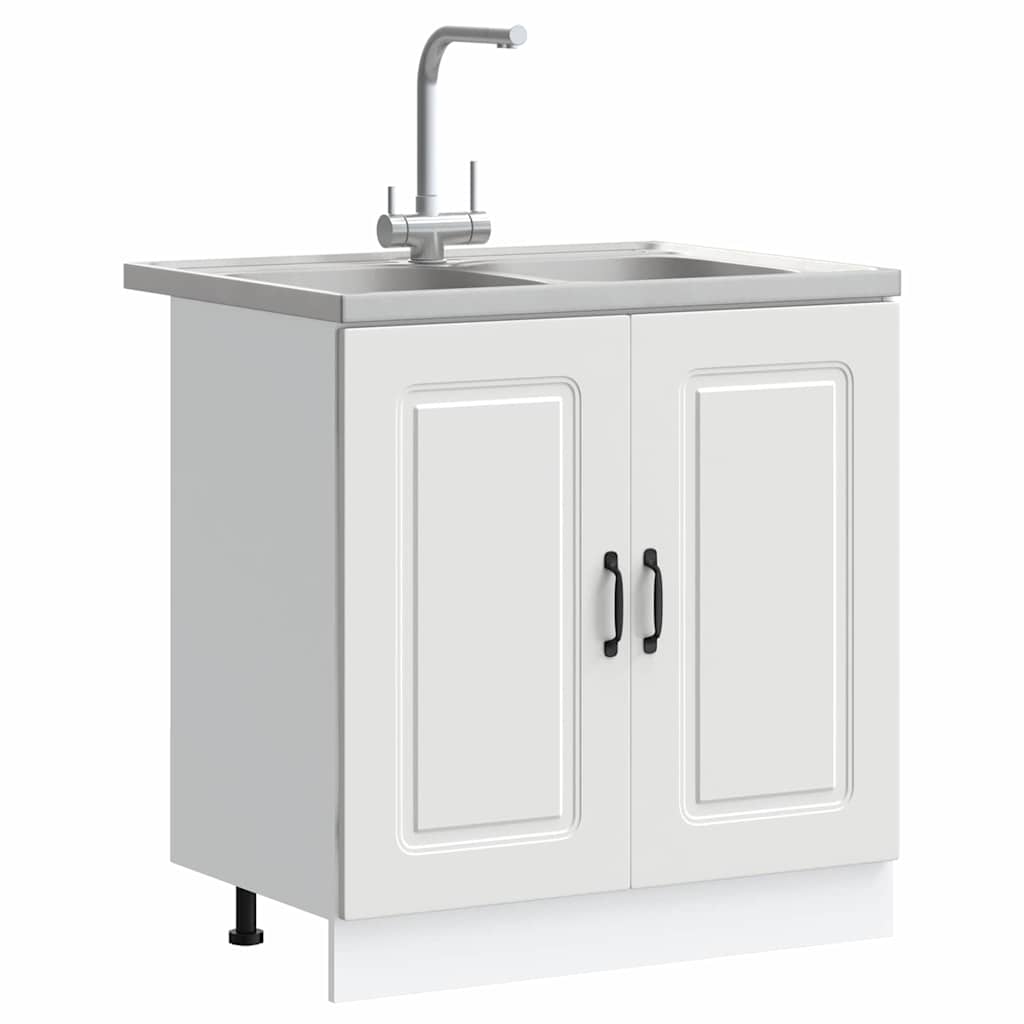 Armoire de cuisine Kalmar Blanc 80 x 46 x 81,5 cm - XIOS