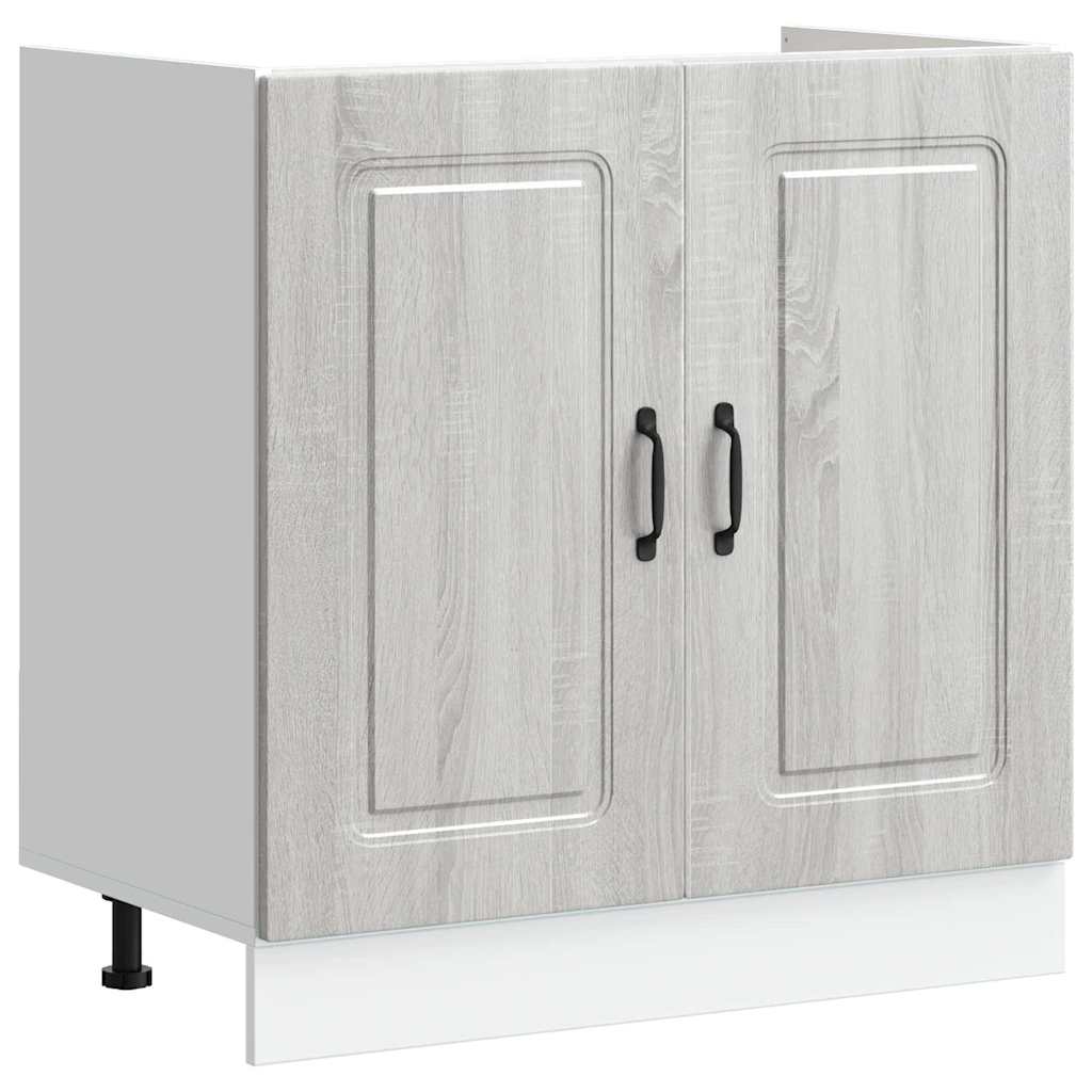 Armoire de cuisine Kalmar Gris Sonoma 80 x 46 x 81,5 cm - XIOS