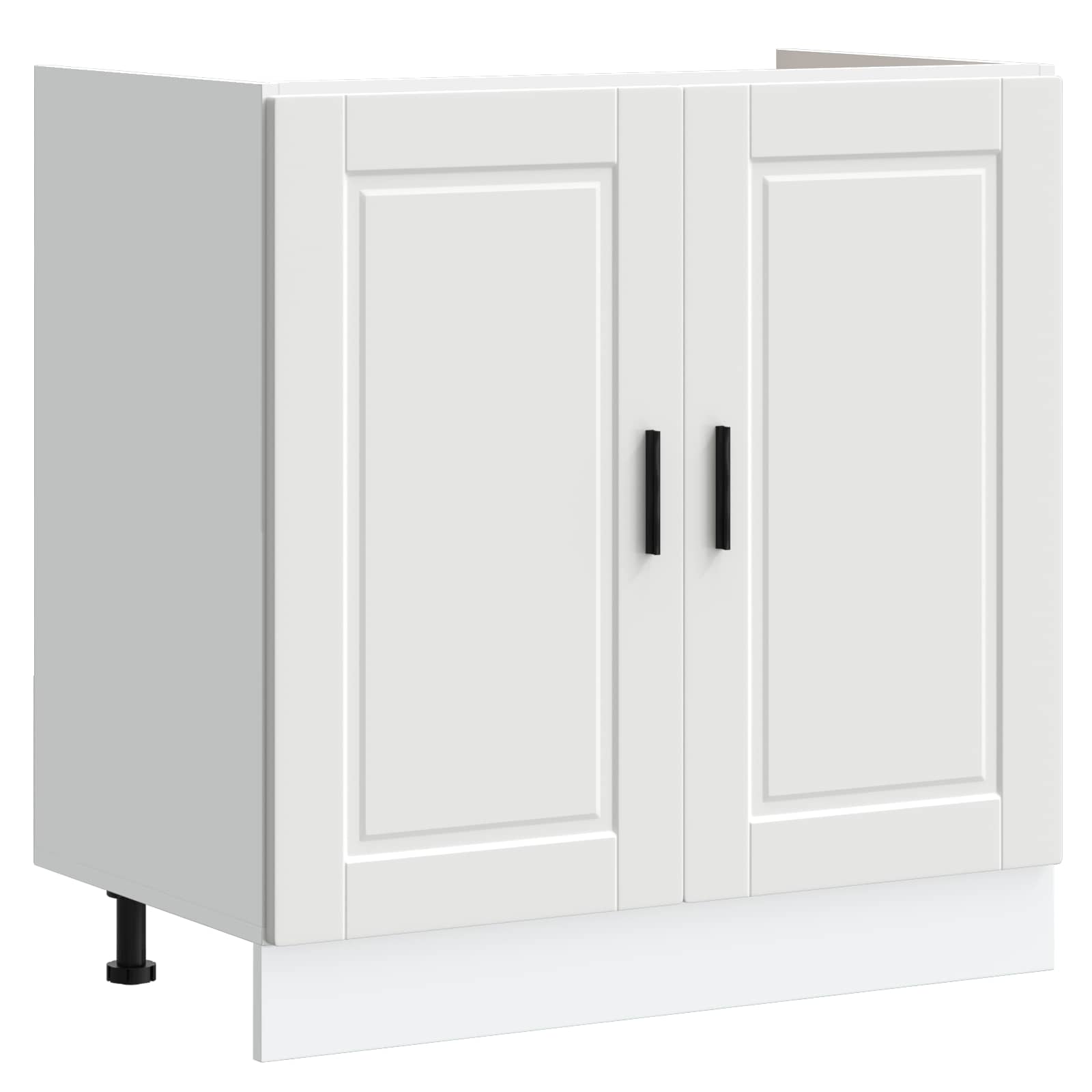 Meuble sous évier Porto 2 pc Blanc 80 x 46 x 81,5 cm - XIOS
