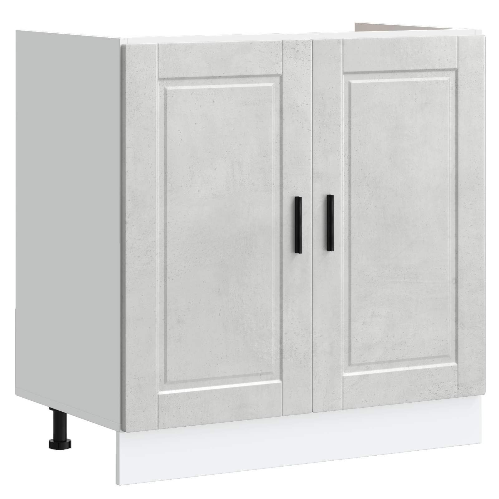 Meuble sous évier Porto 2 pc Gris 80 x 46 x 81,5 cm - XIOS