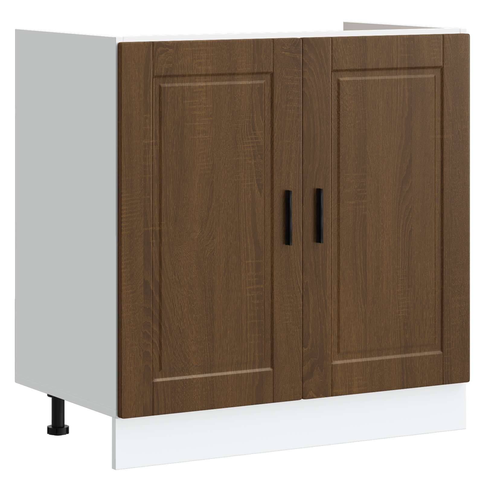 Meuble sous évier Porto 2 pc Marron 80 x 46 x 81,5 cm - XIOS