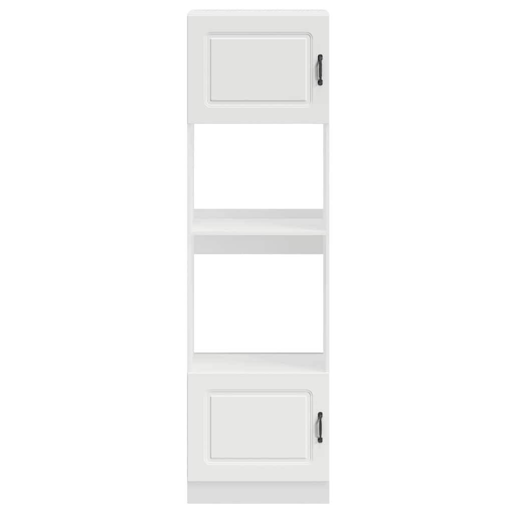 Armoires de four 2 pcs Kalmar blanc bois d'ingénierie - XIOS