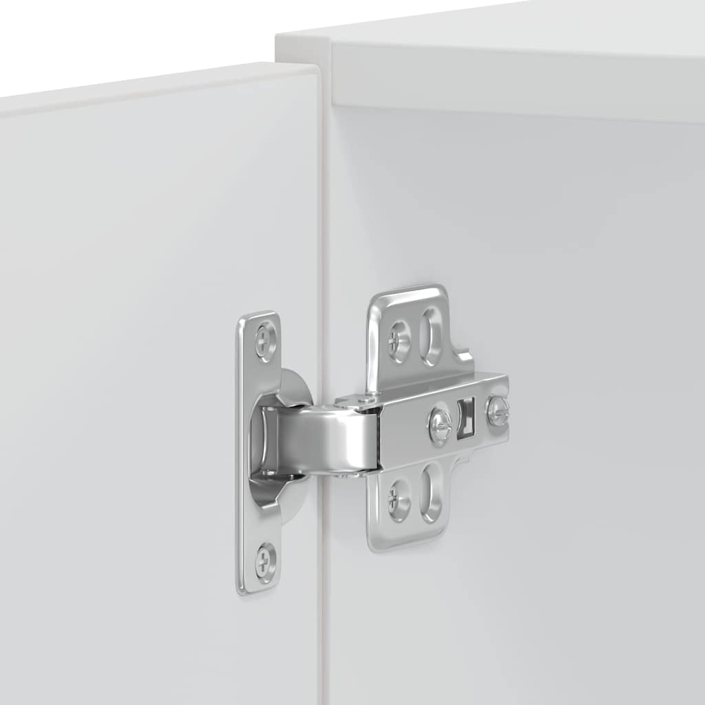 Armoires de four 2 pcs Kalmar blanc bois d'ingénierie - XIOS