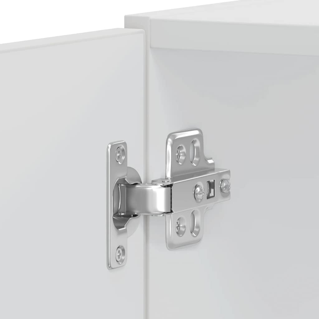 Armoires de four 2 pièces "Kalmar" Bois d'ingénierie blanc brillant - XIOS