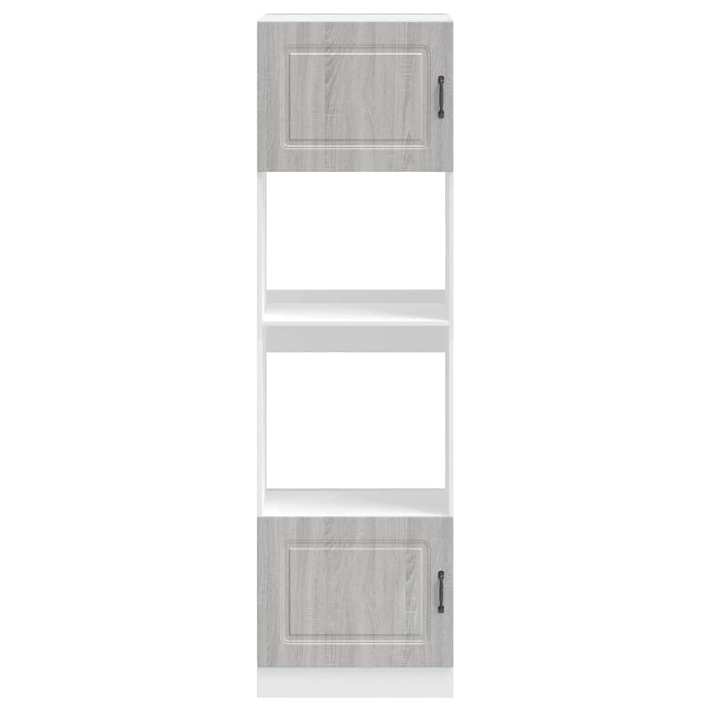 Armoires de four 2 pièces "Kalmar" Bois d'ingénierie gris Sonoma - XIOS