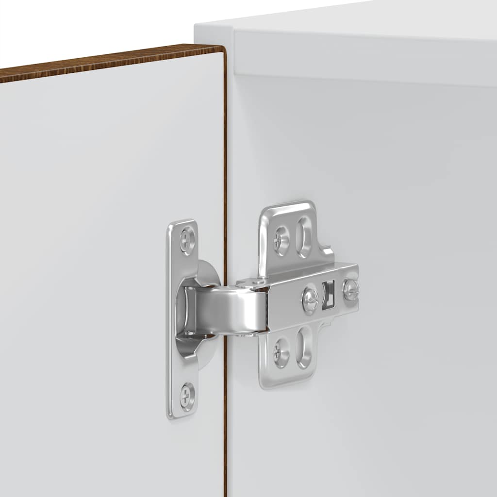 Armoires de four 2 pcs Kalmar chêne marron bois d'ingénierie Meubles de cuisine vidaXL