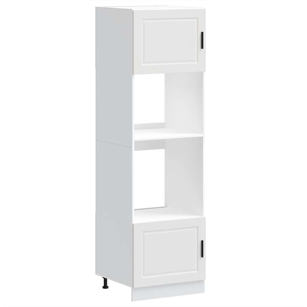 Armoires de four 2 pcs Porto blanc bois d'ingénierie - XIOS