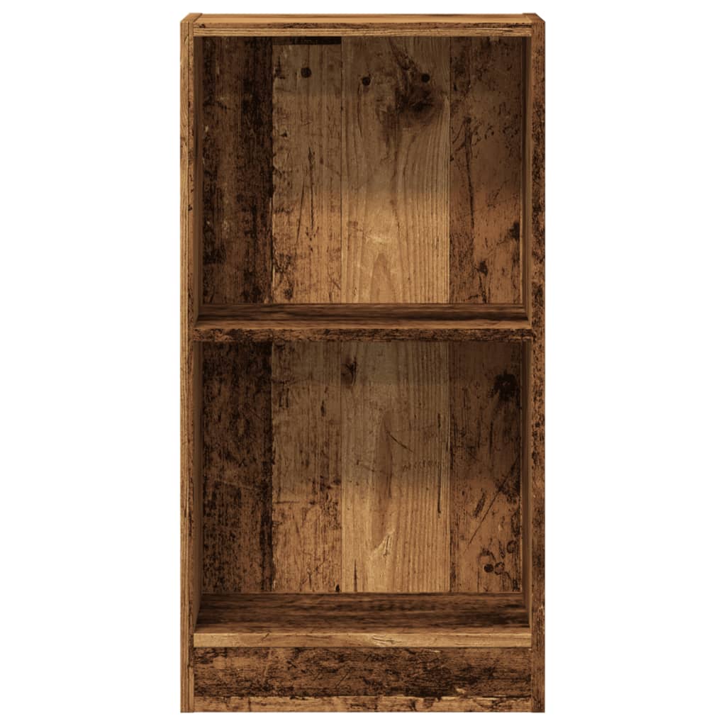 Bibliothèque vieux bois 40x24x76 cm bois d'ingénierie - XIOS