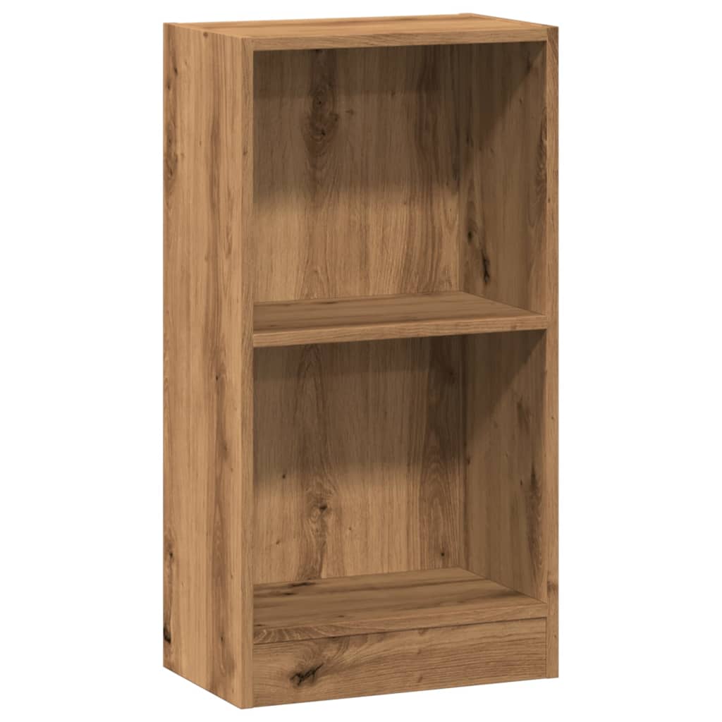 Bibliothèque chêne artisanal 40x24x76 cm bois d'ingénierie - XIOS