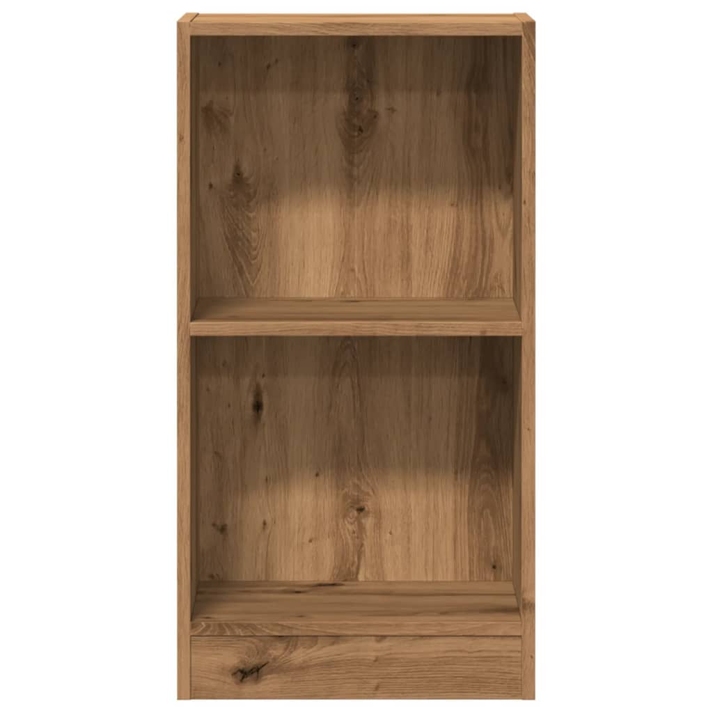 Bibliothèque chêne artisanal 40x24x76 cm bois d'ingénierie - XIOS