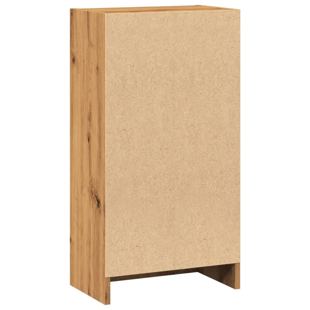Bibliothèque chêne artisanal 40x24x76 cm bois d'ingénierie - XIOS