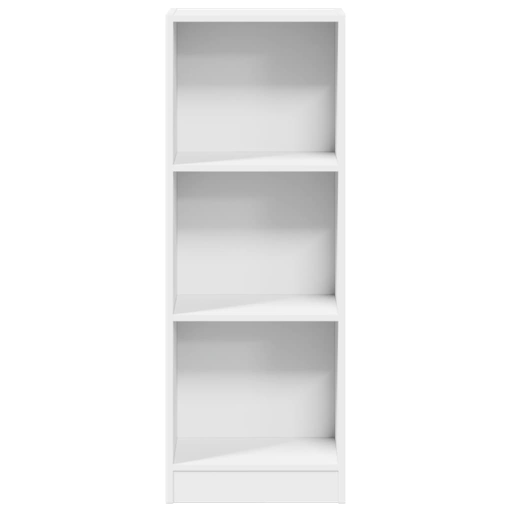 Bibliothèque blanc 40x24x109 cm bois d'ingénierie - XIOS