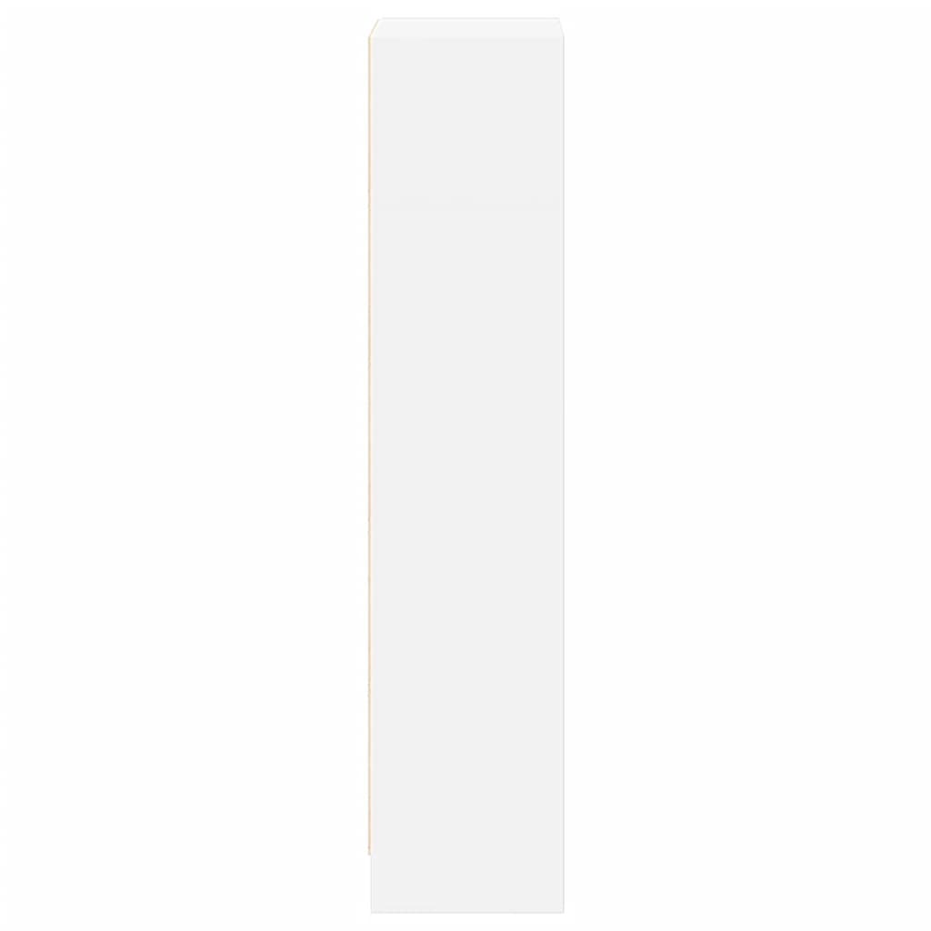 Bibliothèque blanc 40x24x109 cm bois d'ingénierie - XIOS