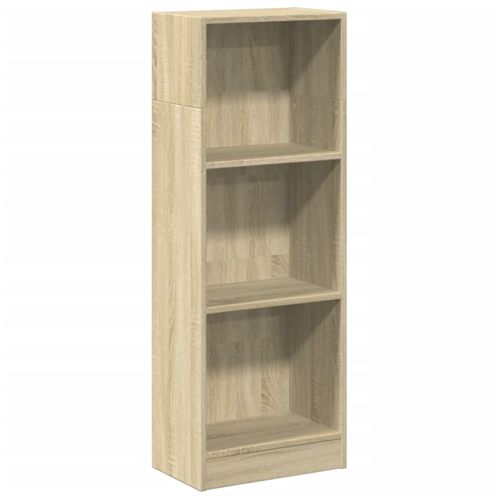 Bibliothèque chêne sonoma 40x24x109 cm bois d'ingénierie - XIOS