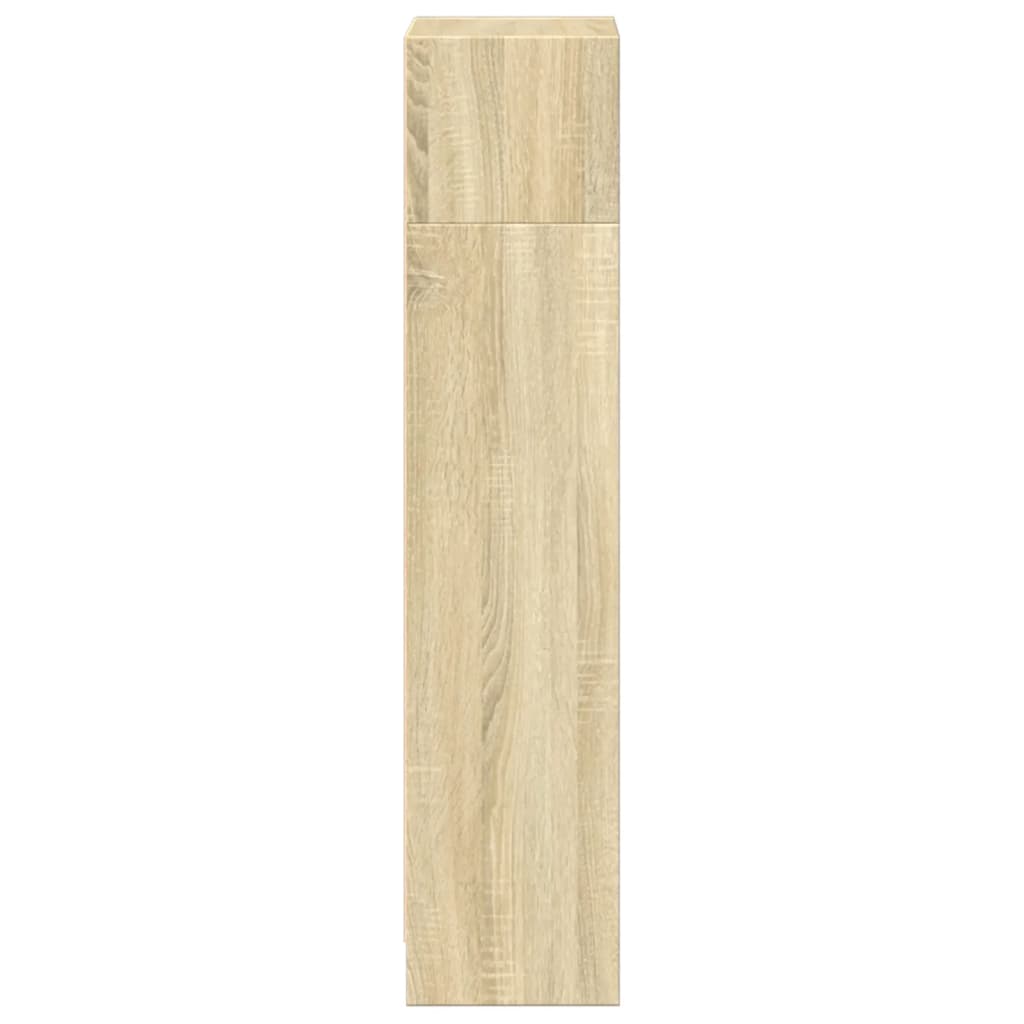 Bibliothèque chêne sonoma 40x24x109 cm bois d'ingénierie - XIOS