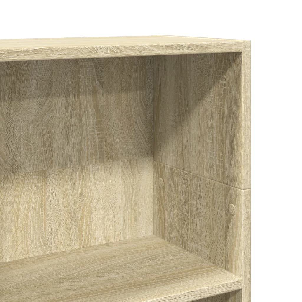 Bibliothèque chêne sonoma 40x24x109 cm bois d'ingénierie - XIOS