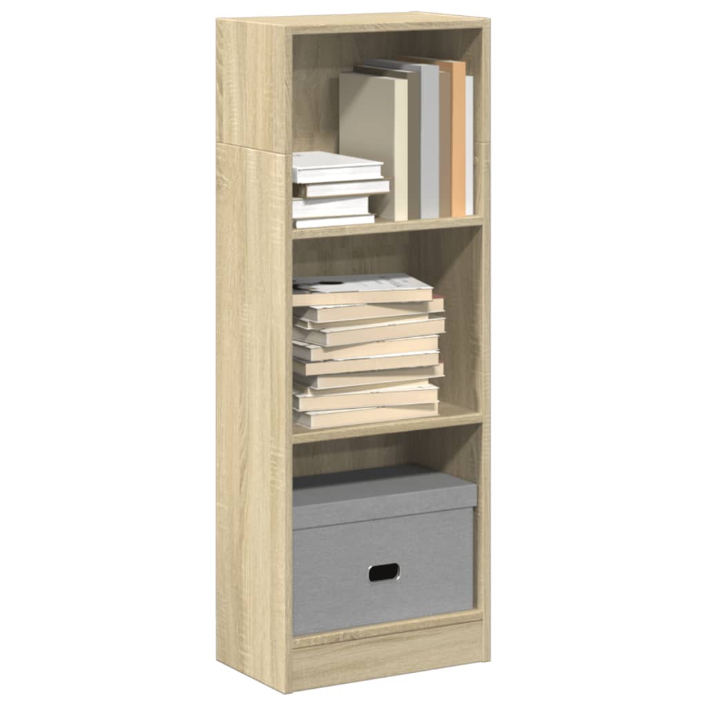 Bibliothèque chêne sonoma 40x24x109 cm bois d'ingénierie - XIOS