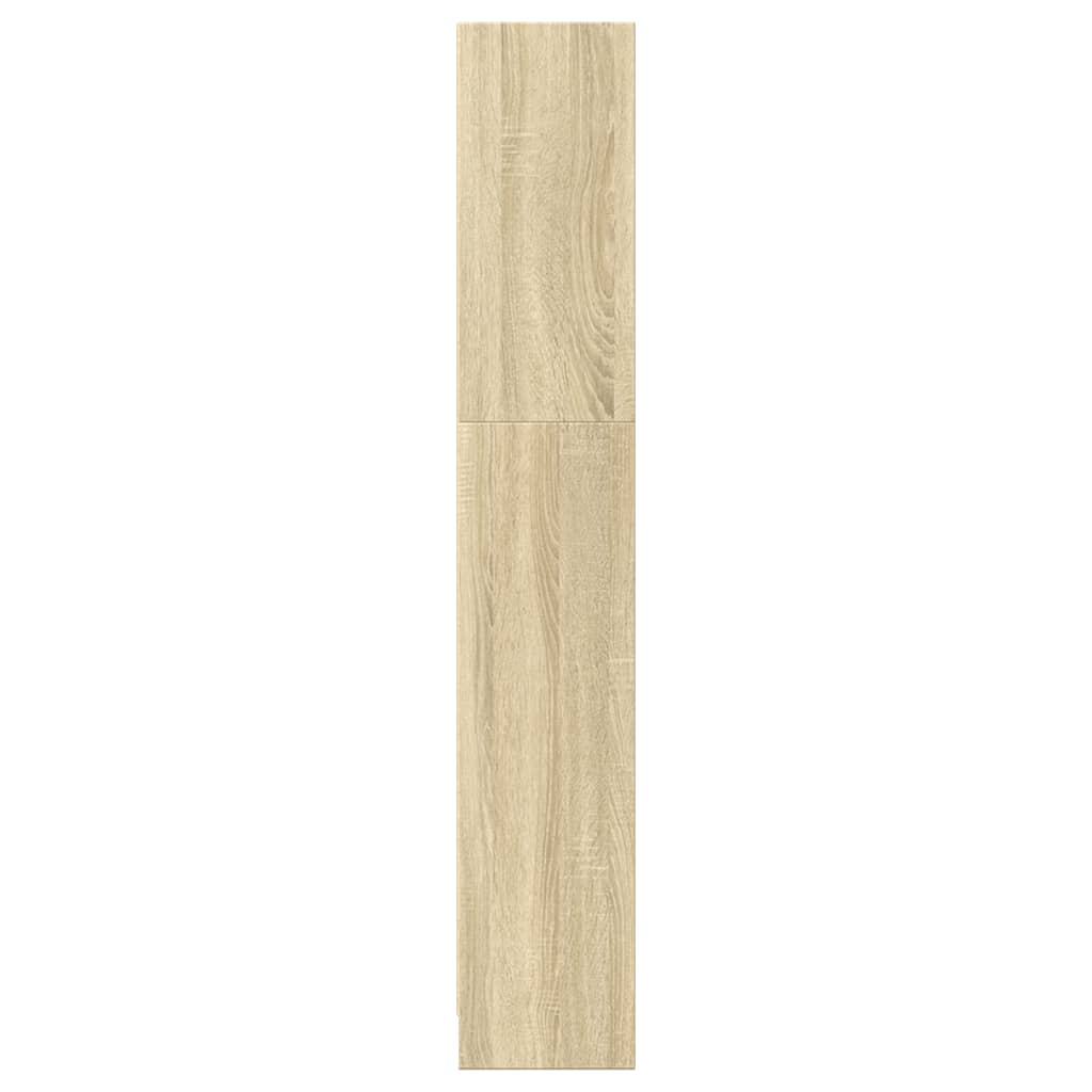Bibliothèque chêne sonoma 40x24x143 cm bois d'ingénierie - XIOS