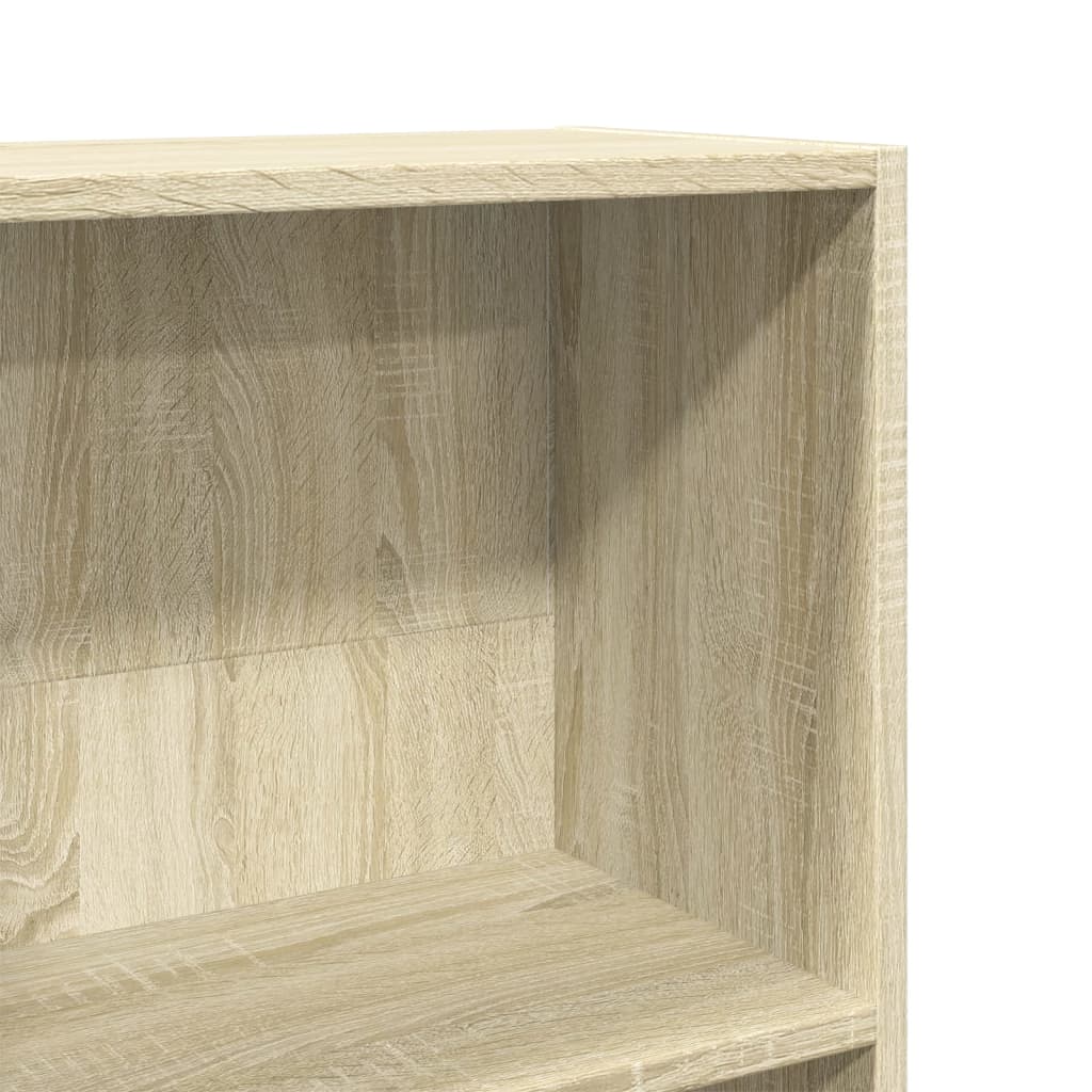 Bibliothèque chêne sonoma 40x24x143 cm bois d'ingénierie - XIOS