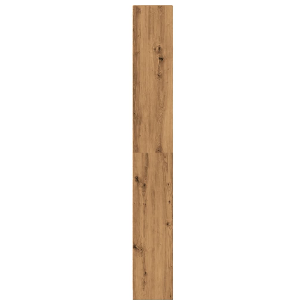 Bibliothèque chêne artisanal 40x24x176 cm bois d'ingénierie - XIOS