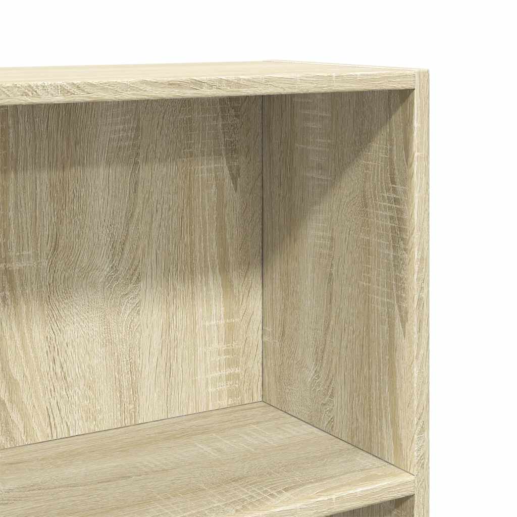 Bibliothèque chêne sonoma 60x24x109 cm bois d'ingénierie - XIOS