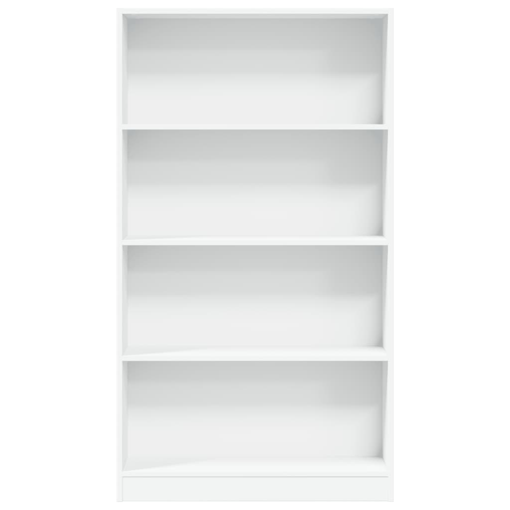 Bibliothèque blanc 80x24x143 cm bois d'ingénierie - XIOS