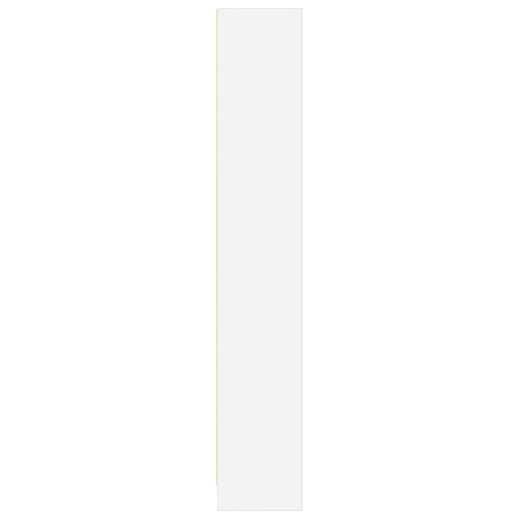 Bibliothèque blanc 80x24x143 cm bois d'ingénierie - XIOS