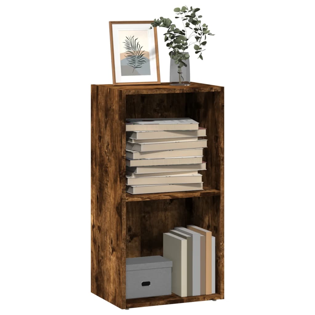 Bibliothèque chêne fumé 40x30x77 cm bois d'ingénierie Bibliothèques vidaXL