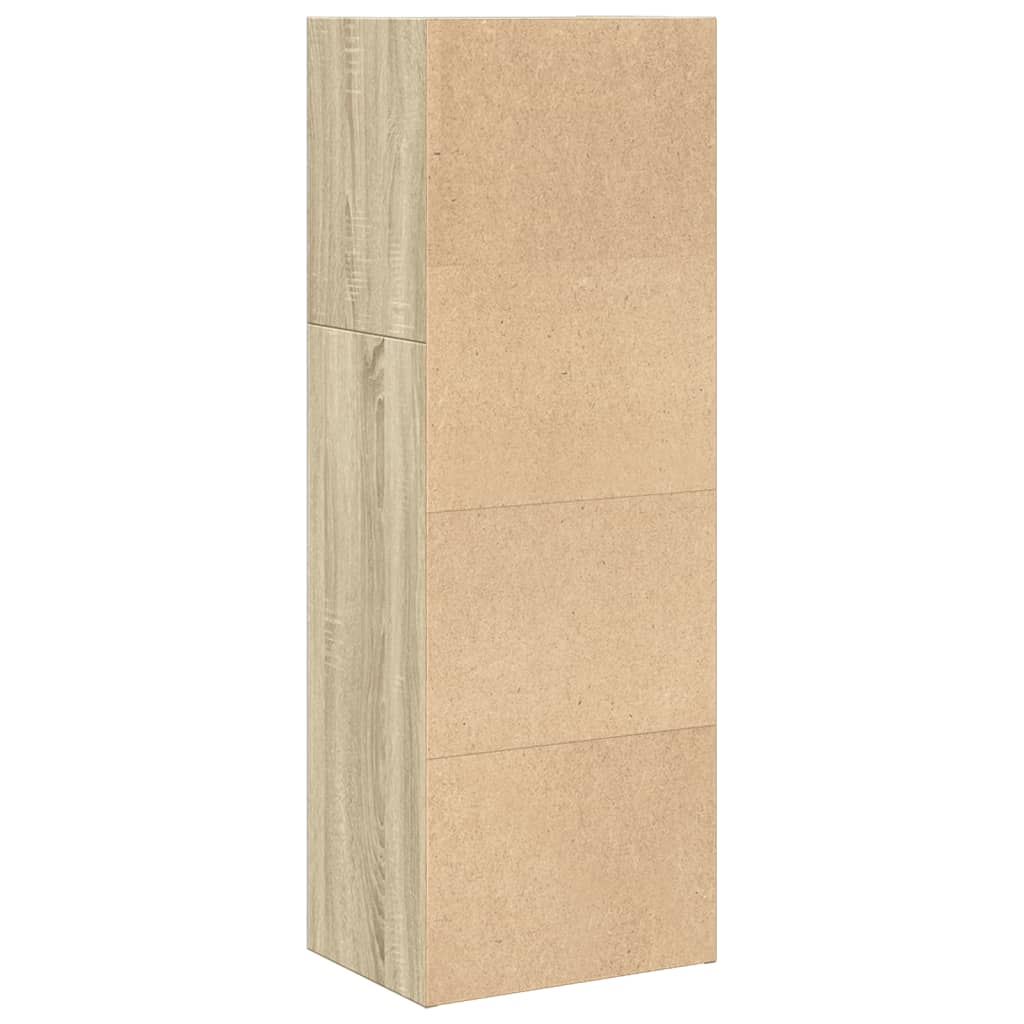 Bibliothèque chêne sonoma 40x30x114 cm bois d'ingénierie - XIOS