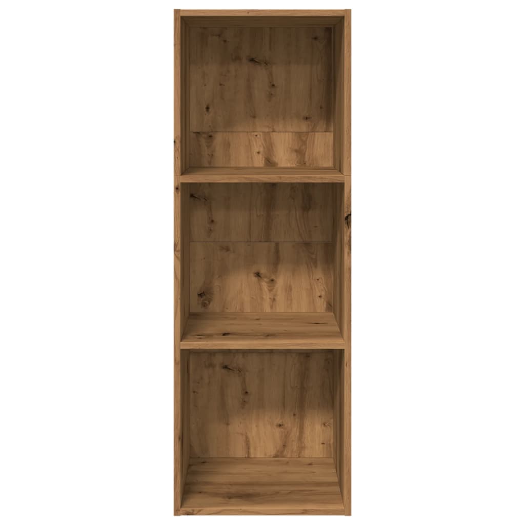 Bibliothèque chêne artisanal 40x30x114 cm bois d'ingénierie - XIOS