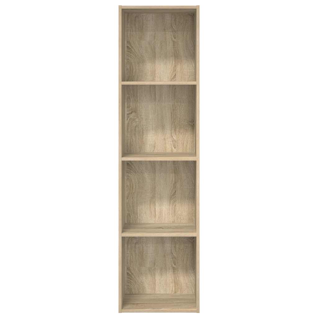 Bibliothèque chêne sonoma 40x30x152 cm bois d'ingénierie - XIOS