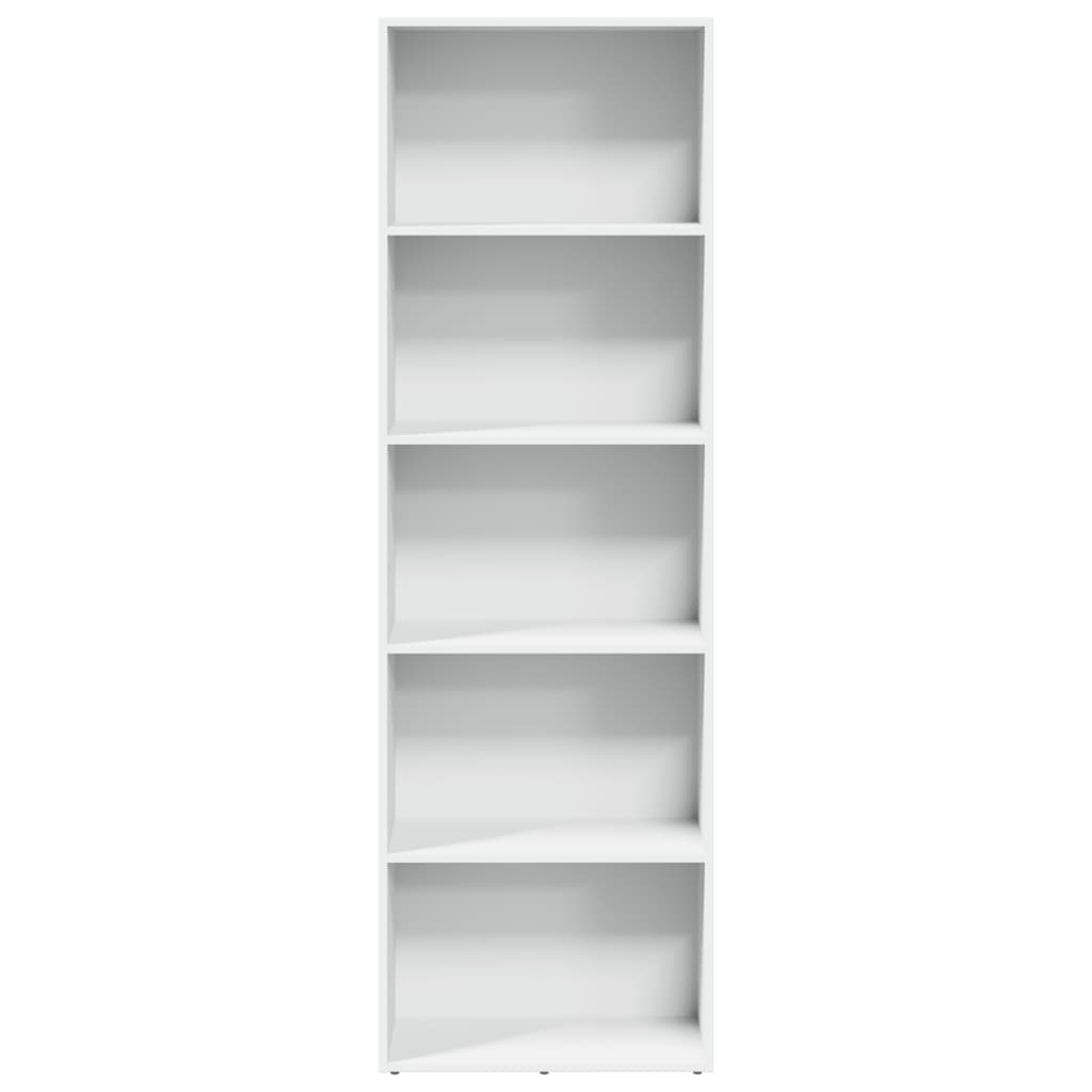 Bibliothèque blanc 60x30x189 cm bois d'ingénierie - XIOS