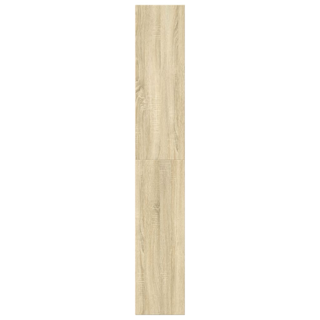 Bibliothèque chêne sonoma 60x30x189 cm bois d'ingénierie - XIOS