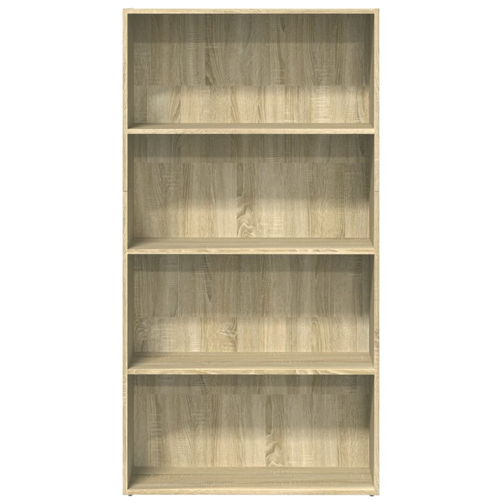 Bibliothèque chêne sonoma 80x30x152 cm bois d'ingénierie - XIOS