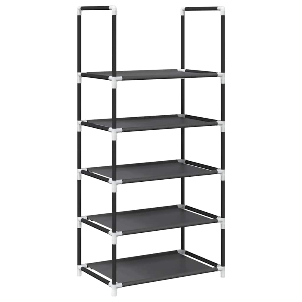 Étagère à chaussures 5 niveaux 44x28x94 cm tissu non-tissé
