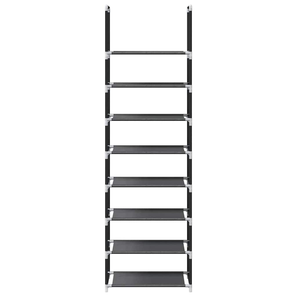 Étagère à chaussures 8 niveaux 44x28x145 cm tissu non-tissé - XIOS