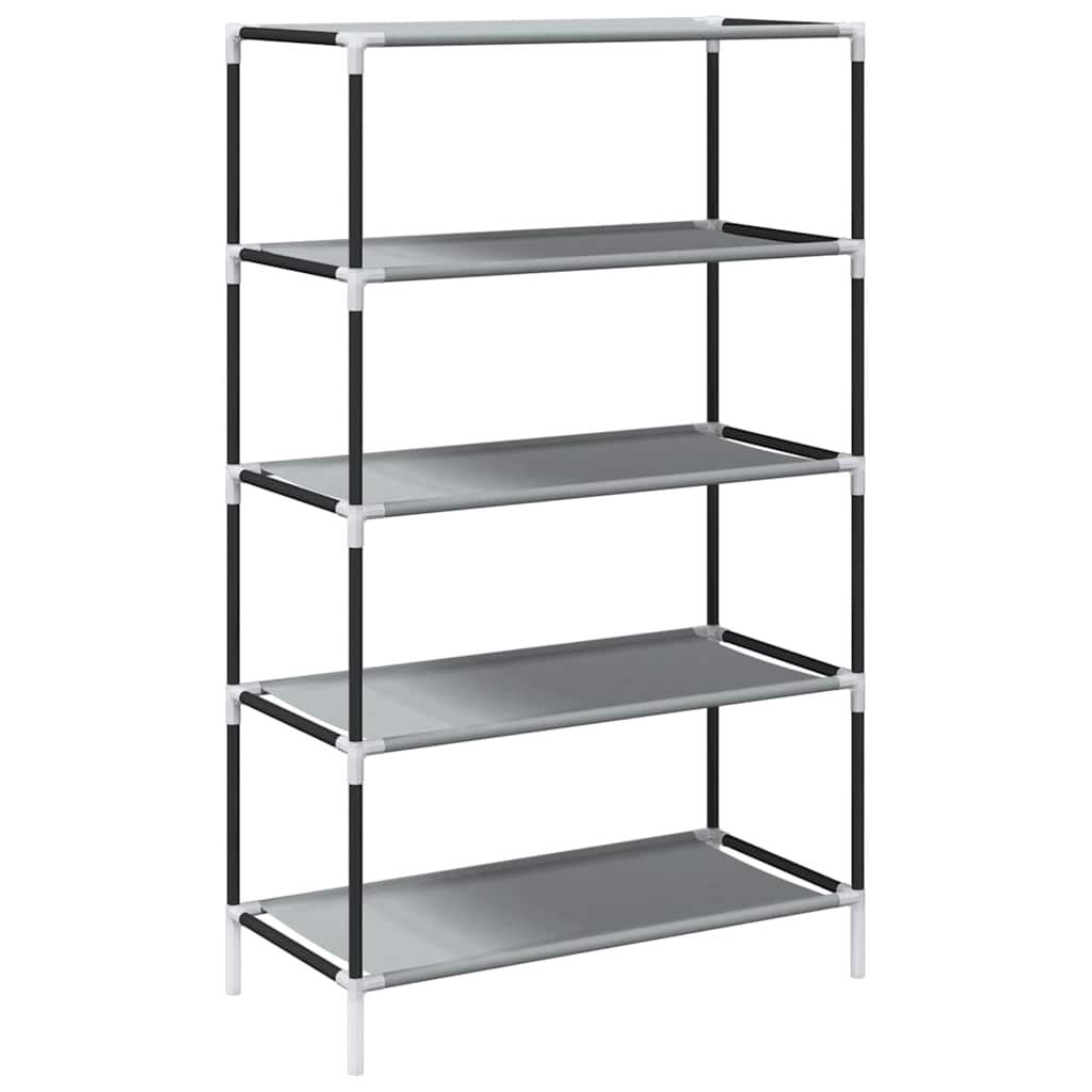 Meuble à chaussures gris 60,5x30x97 cm tissu non tissé - XIOS