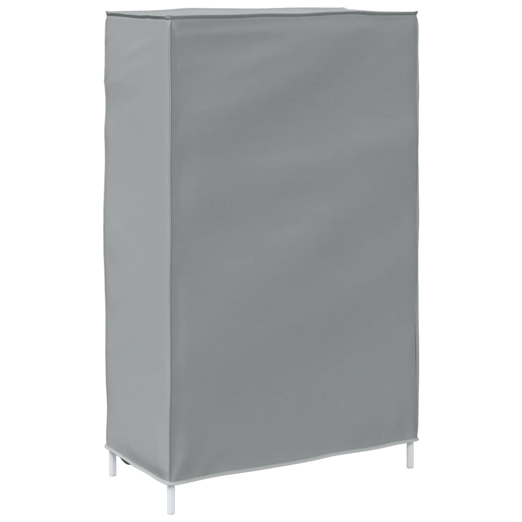 Meuble à chaussures gris 60,5x30x97 cm tissu non tissé - XIOS