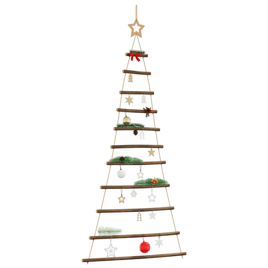 Sapin de Noël suspendu avec étoile supérieure 74 x 150 cm Branche naturelle - XIOS