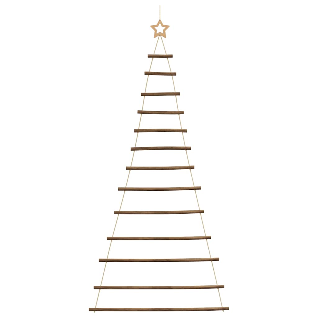 Sapin de Noël suspendu avec étoile supérieure 86 x 180 cm Branche naturelle - XIOS
