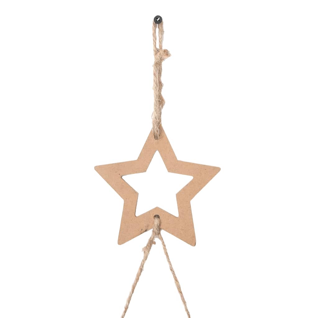 Sapin de Noël suspendu avec étoile supérieure 86 x 180 cm Branche naturelle - XIOS