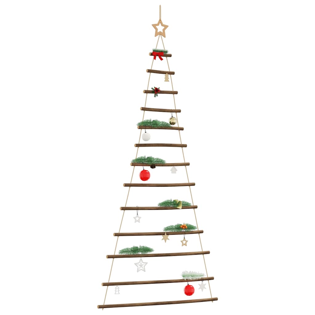 Sapin de Noël suspendu avec étoile supérieure 86 x 180 cm Branche naturelle - XIOS