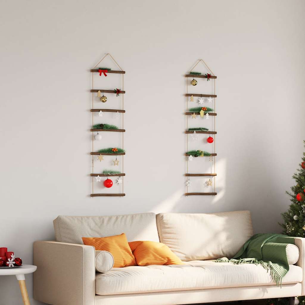 Décorations murales en forme d'échelle 2 pcs 30x100 cm - XIOS